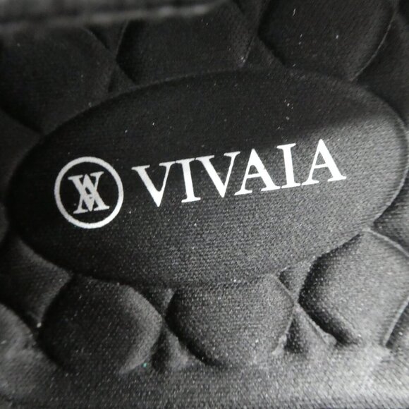 Vivaia Margot Wedge Pro Black Square Toe Wedge Heel Shoes Womens 41.5 US 10 - Picture 12 of 14